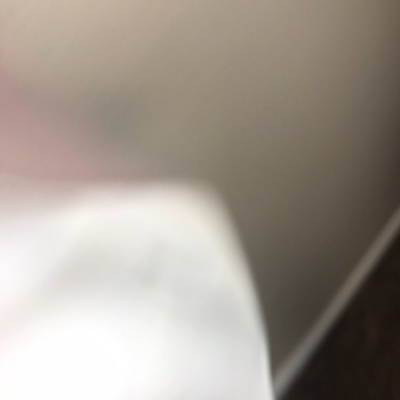 Aritzia Wilfred White and Pink Timber Moto Vest with waterfall neckline - Picture 6 of 9